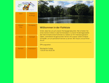 Tablet Screenshot of kita-flohkiste.com
